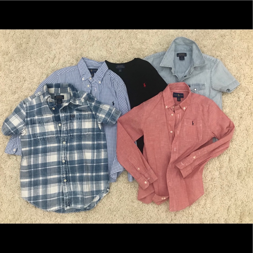 Polo shirts size 6 Great condition